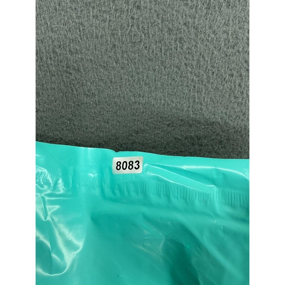 Calvin Klein Vest Womens Medium Teal Green Down Puffer Rib Knit MP3 Pocket - Picture 10 of 10